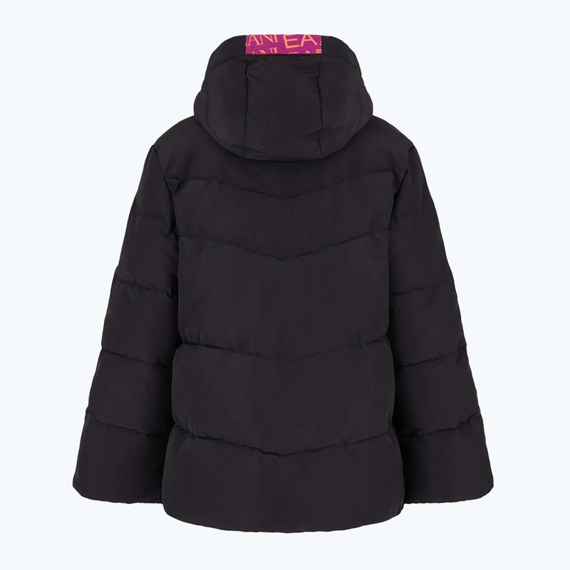 Női kabát EA7 Emporio Armani Train Logo Series Extra Padded Tape black 2