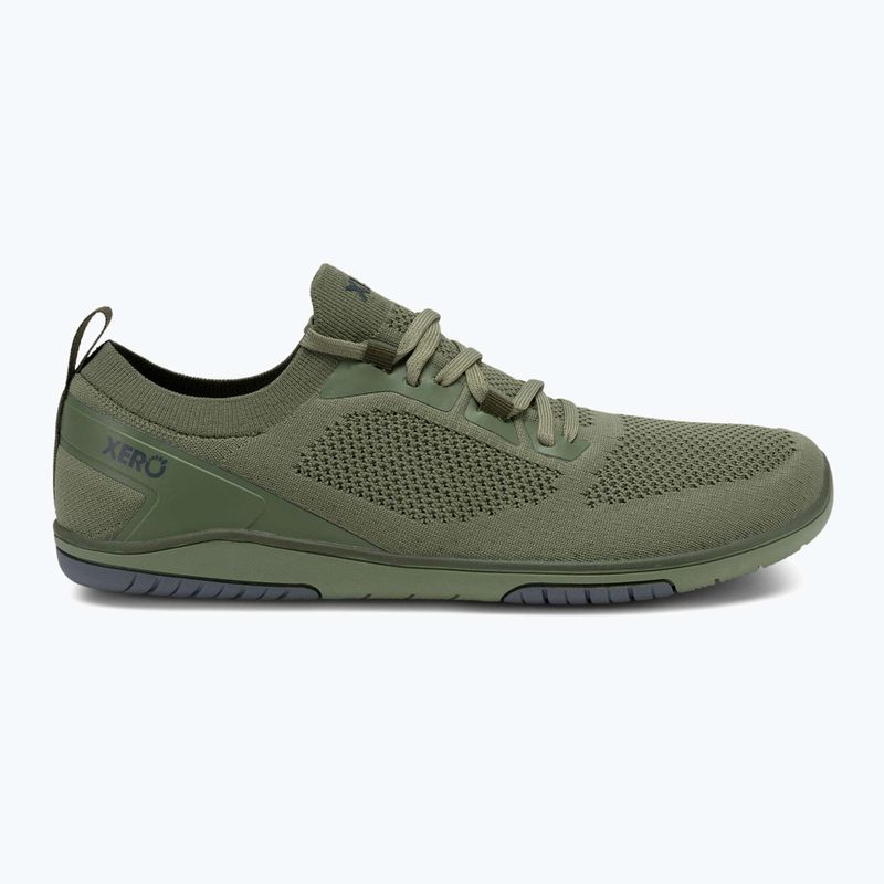 Férfi mezítlábas cipő Xero Shoes Nexus Knit oliva színű 9