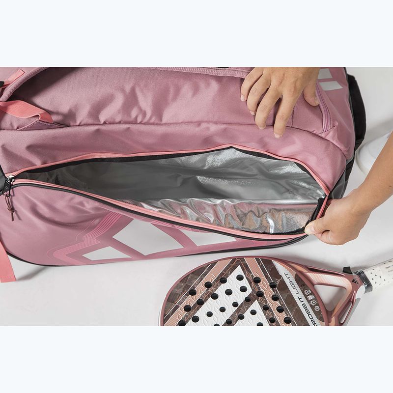 adidas Pro Tour Racket Bag padel táska 2026 70 l pink/black 8