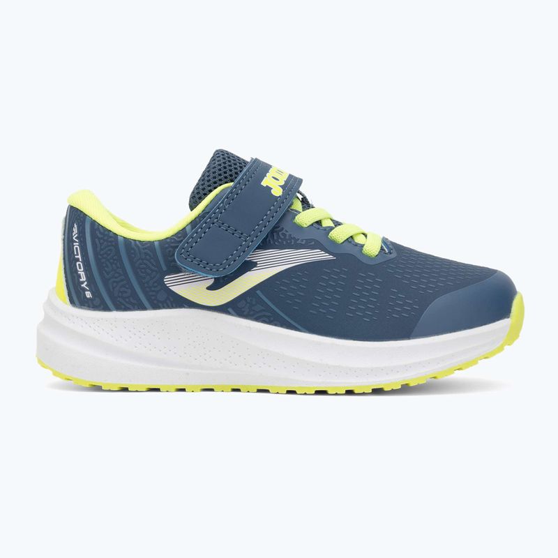 Joma Victory Jr gyermek futócipő tengerészkék / sárga 2
