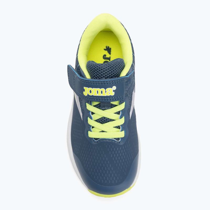 Joma Victory Jr gyermek futócipő tengerészkék / sárga 5