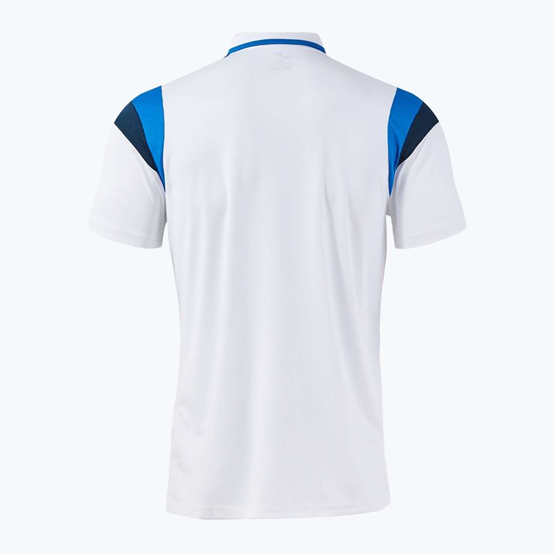 Férfi teniszpóló Joma Terra Polo white/royal 2
