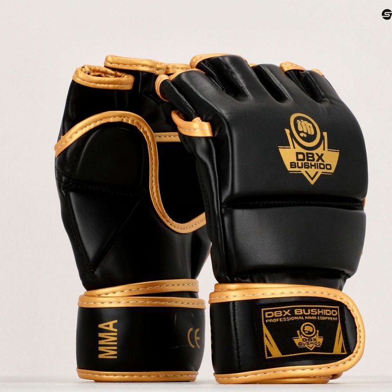 DBX BUSHIDO grappling kesztyű fekete E1V8 16