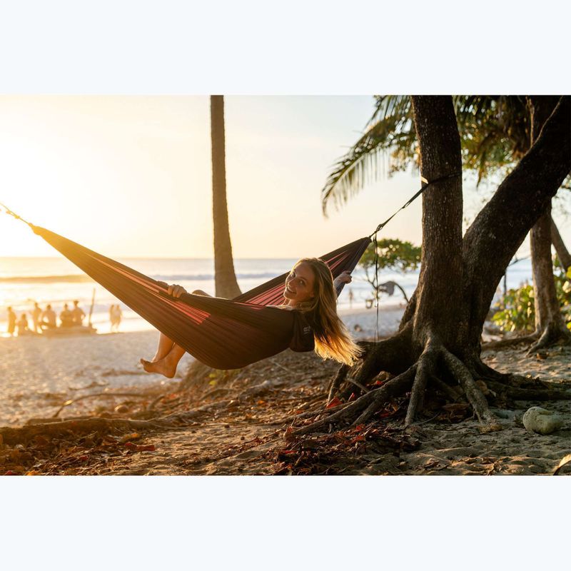 Függőágy ENO Travel Nest + Straps Combo plum 13
