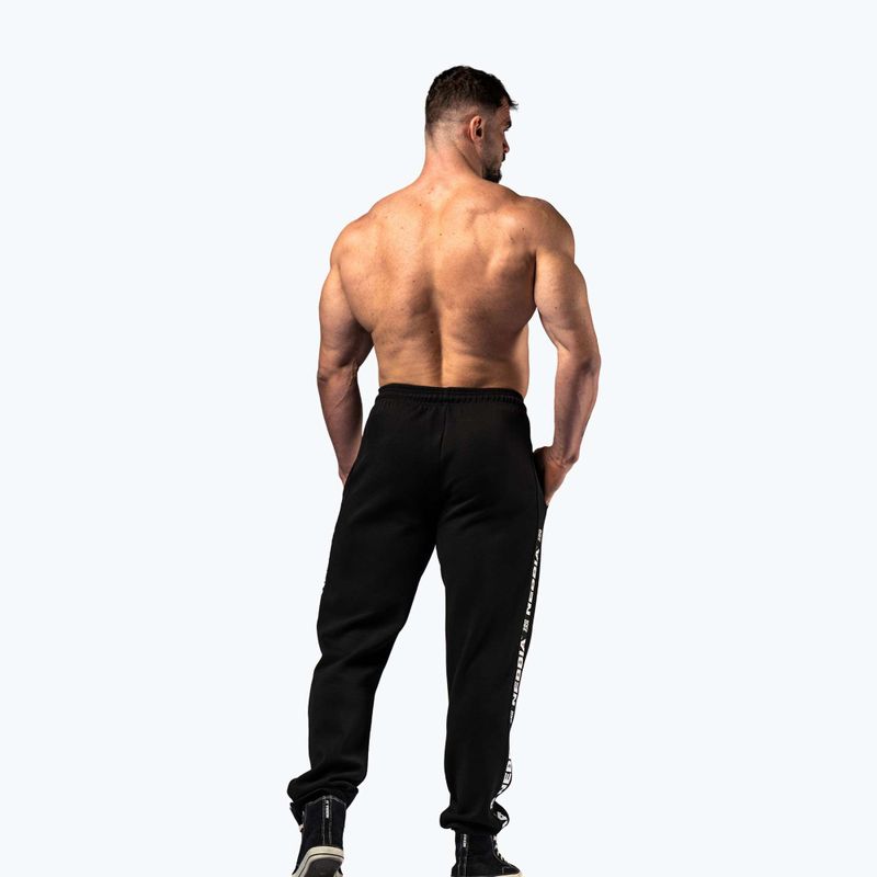Férfi edzőnadrág NEBBIA Hero black 4