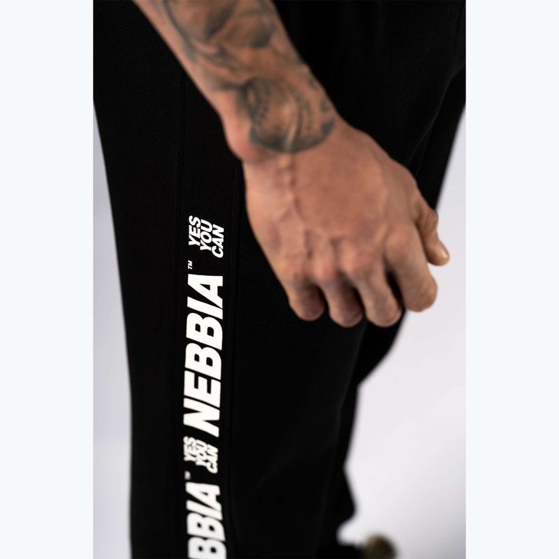 Férfi edzőnadrág NEBBIA Hero black 6