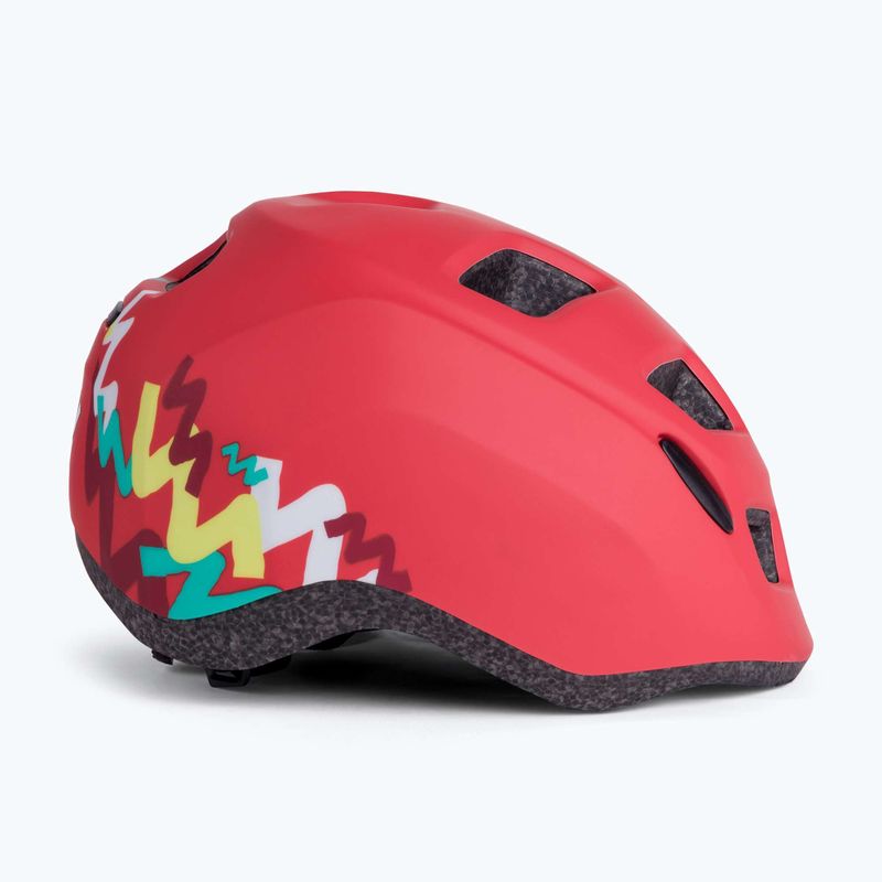 Kellys gyermek kerékpáros sisak piros ZIGZAG 022 4
