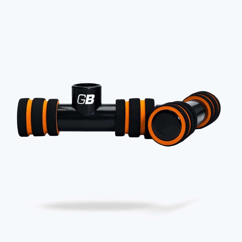 Fekvőtámasz markolatok GymBeam black/orange 4