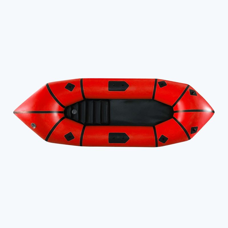 AQUADESIGN 1 személyes ponton Jupik PVC piros 2