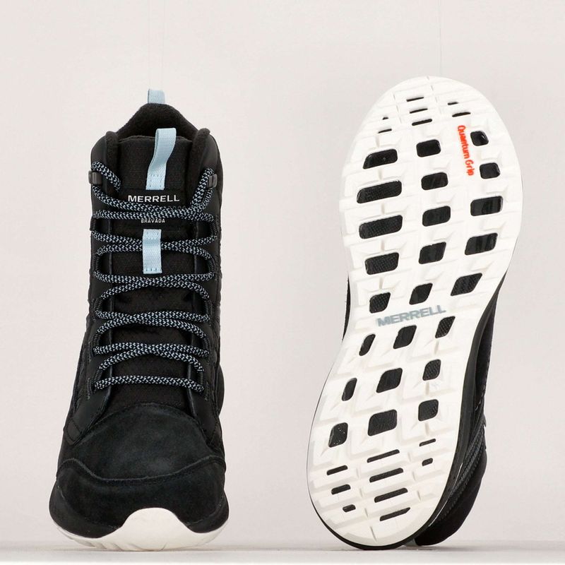 Női túrabakancs Merrell Bravada Edge 2 Thermo Mid WP fekete/arona 18