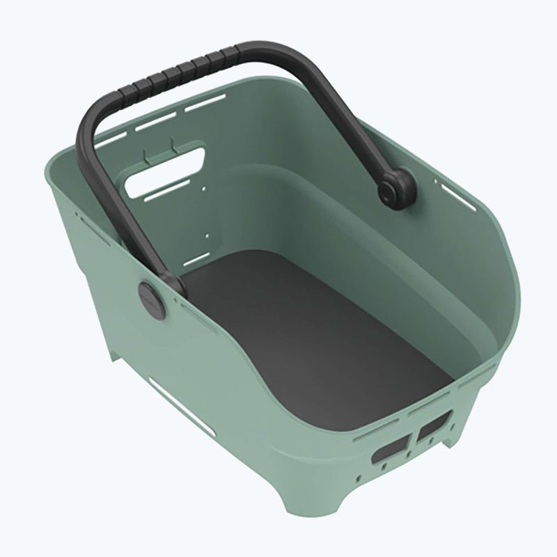 Hátsó kerékpár kosár Basil Cento Neo MIK silvergreen 2