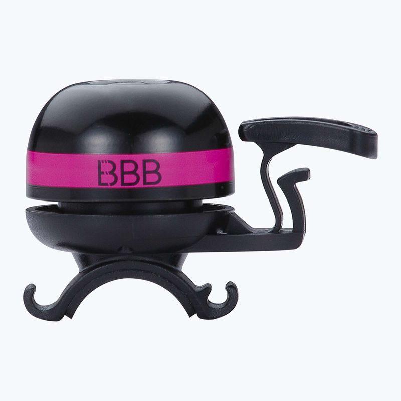 BBB Cycling EasyFit Deluxe rózsaszín kerékpáros csengő 2