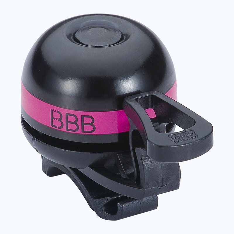 BBB Cycling EasyFit Deluxe rózsaszín kerékpáros csengő 3