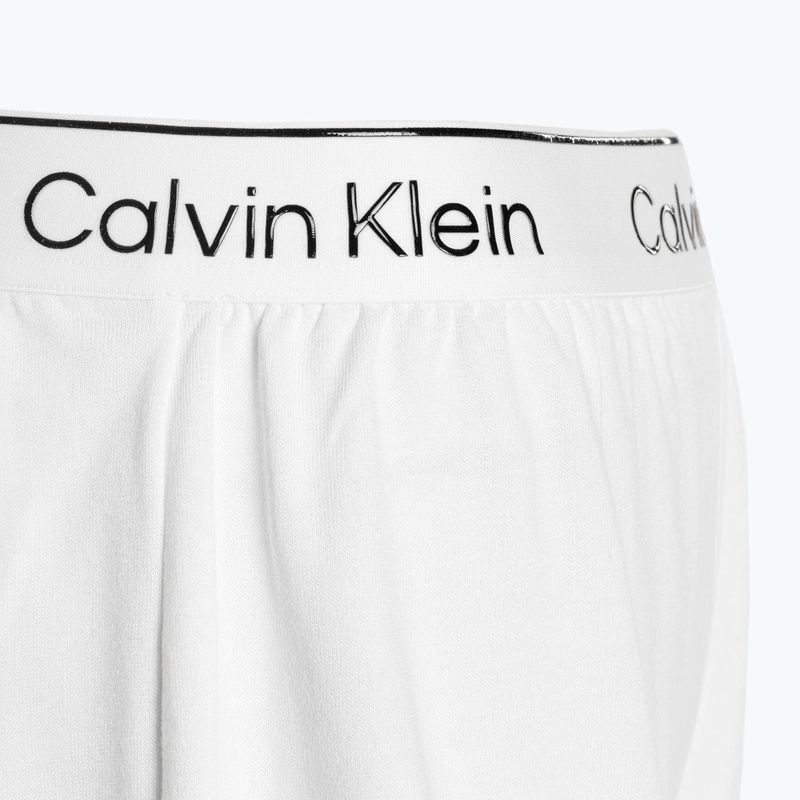 Női úszónadrág Calvin Klein Relaxed Shorts klasszikus fehér 3