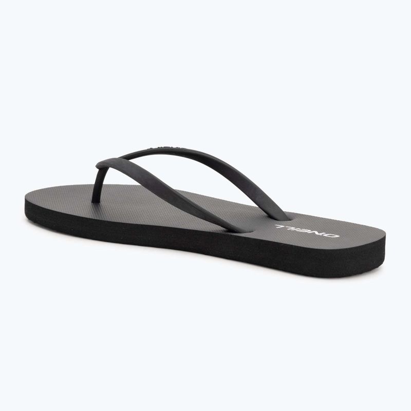 Női O'Neill Profile Small Logo flip flopok fekete out 3