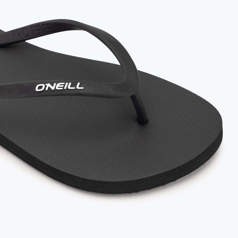 Női O'Neill Profile Small Logo flip flopok fekete out 7