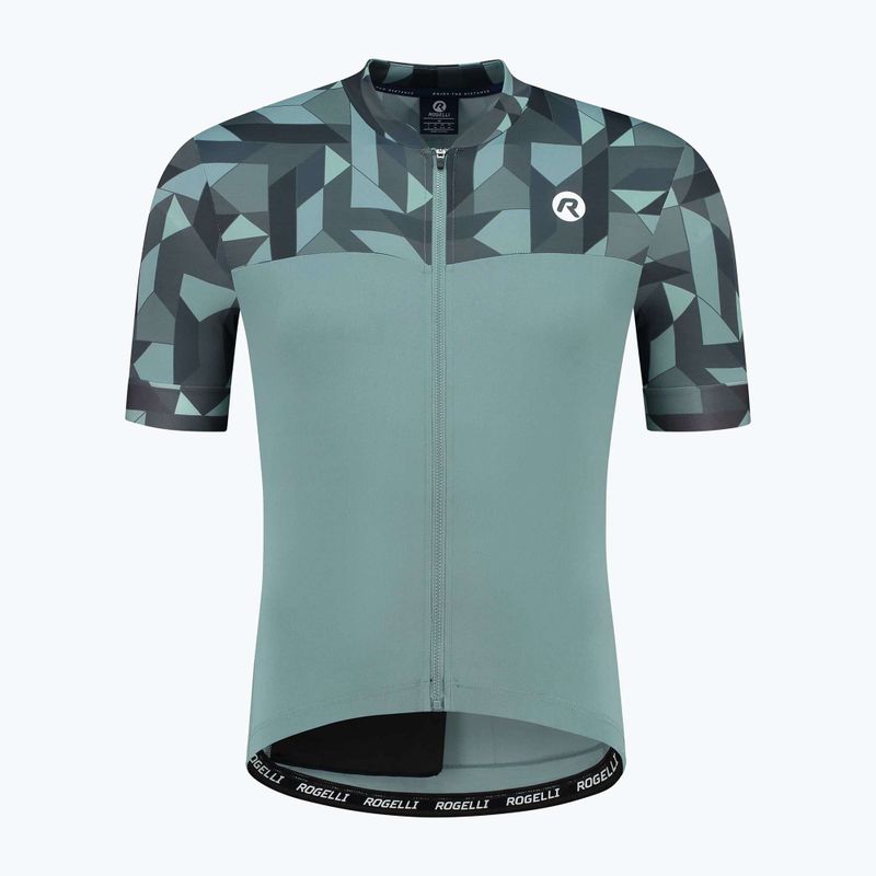 Férfi kerékpáros póló Rogelli Essential Graphic grey 4
