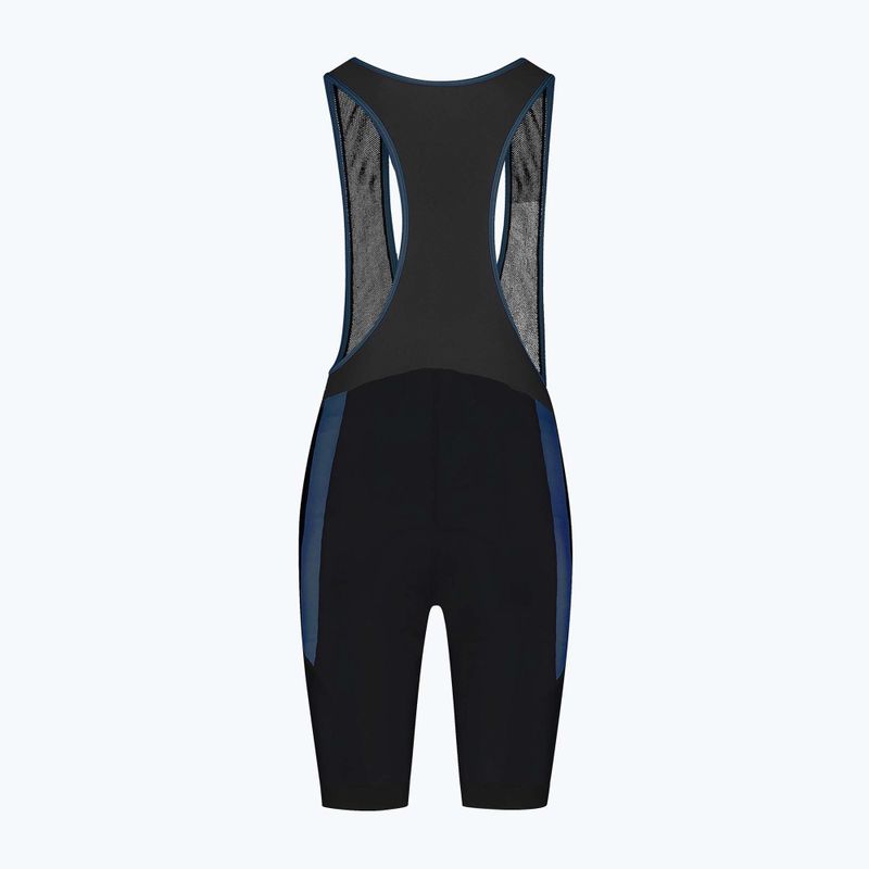 Rogelli női kerékpáros rövidnadrág Core Bib Short W fekete/kék 6