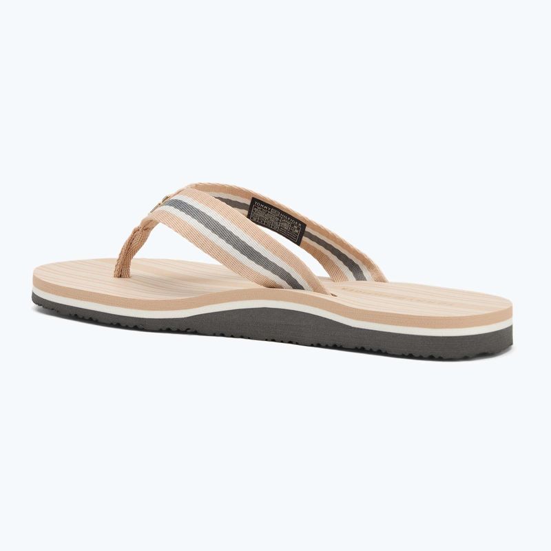 Női flip-flop papucs Tommy Hilfiger Im Th Print Beach Sandal misty blush 3