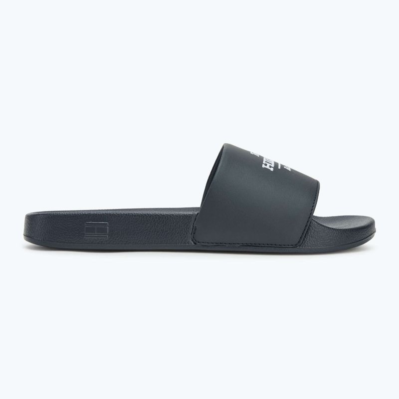 Férfi papucs Tommy Hilfiger Embroid 85 Pool Slide desert sky 2