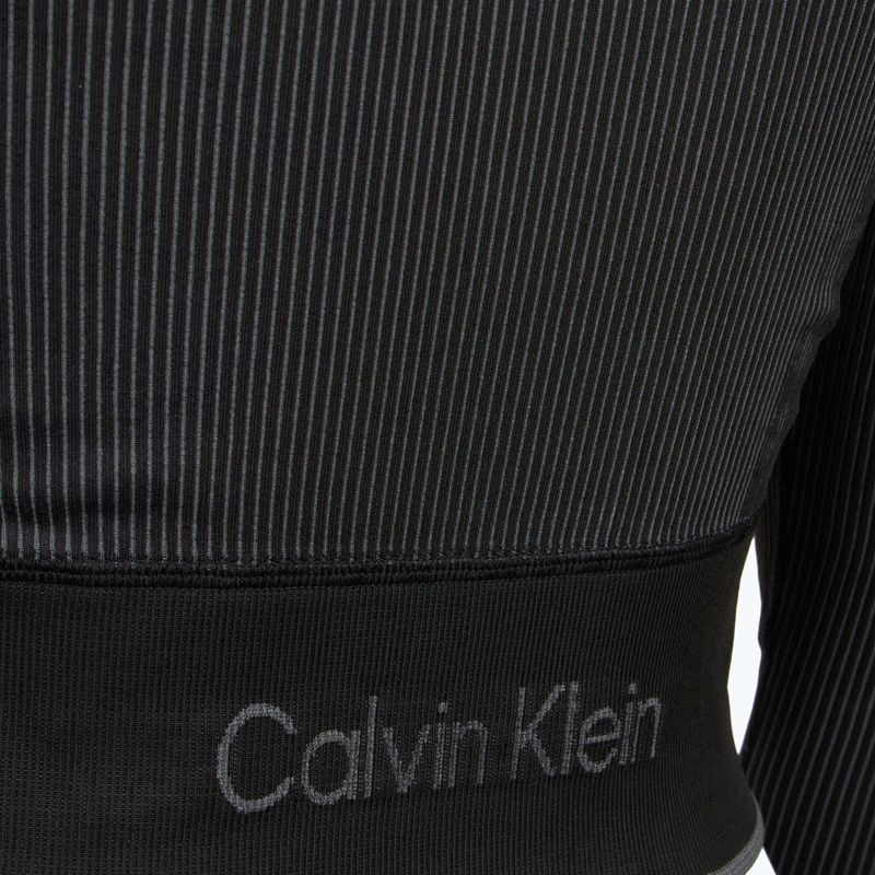 Női Calvin Klein pulóver 00GWS4J406 Varrás nélküli fekete 4