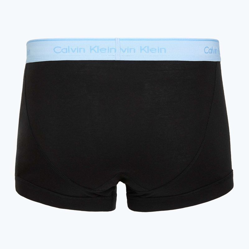 Boxeralsó Calvin Klein LV00NB1897 Trunk 5 pairs of black bodies with black/misty grey/purple 3