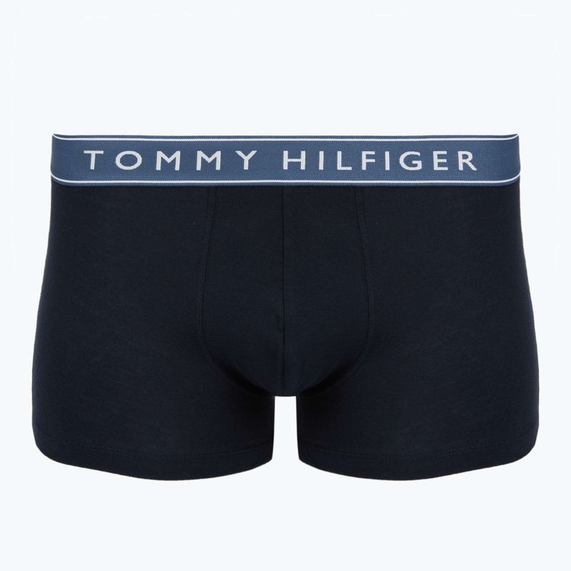 Boxeralsó Tommy Hilfiger Trunk WB 3 pairs purple pink/antique silverer/aegean sea 5