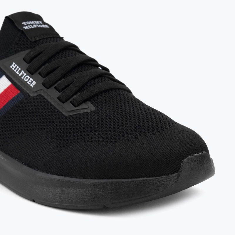 Férfi cipő Tommy Hilfiger Lightweight Knitted Runner black 7