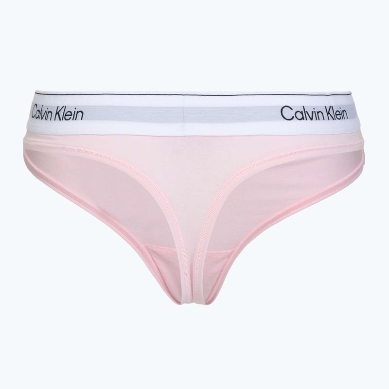 Női tanga Calvin Klein LV00QF8518 Thong cradle pink 2