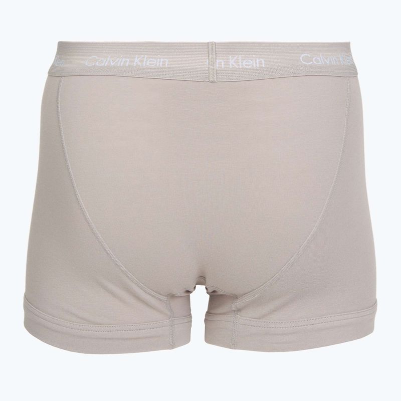 Férfi boxeralsó Calvin Klein 0000U2662G Trunk 3 pairs classic blue/porpoise/black 5