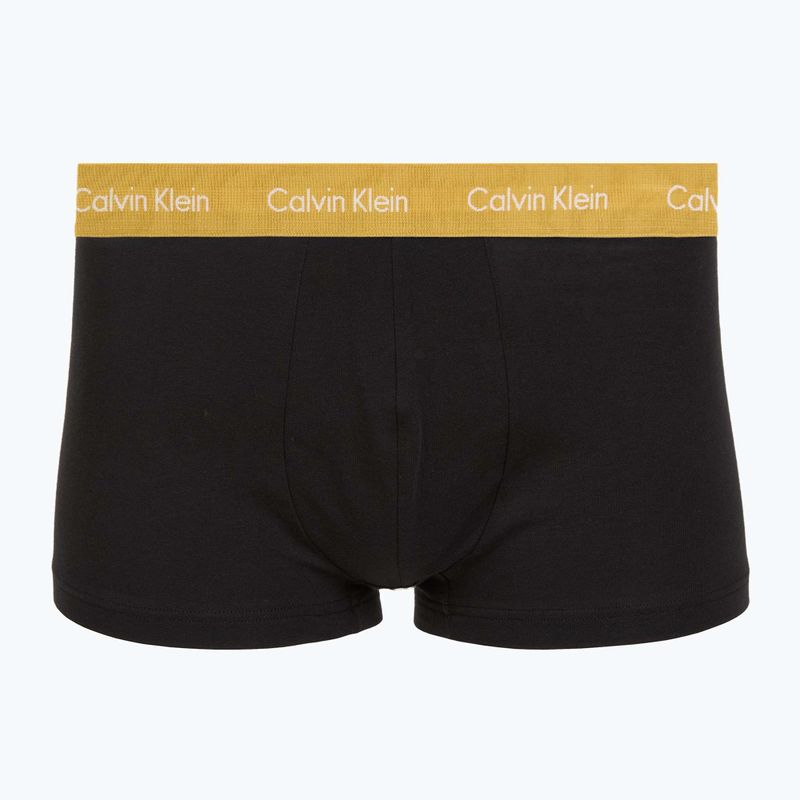 Boxeralsó Calvin Klein LV00NB4412 Low Rise Trunk 5 pairs of black bodies with driftwood/moonlight 3