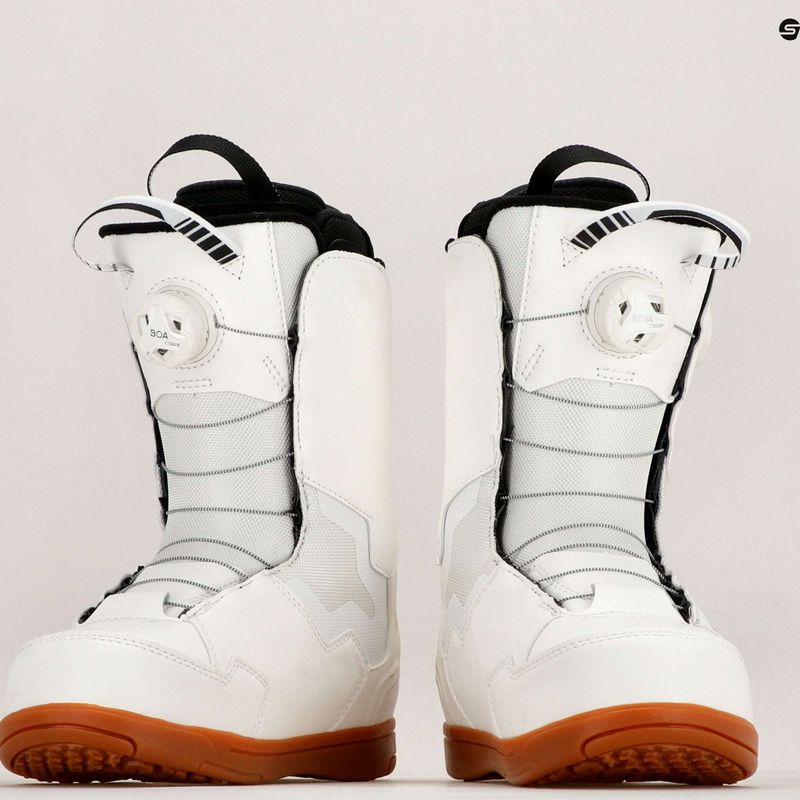 Snowboard bakancs DEELUXE ID Dual Boa fehér 10