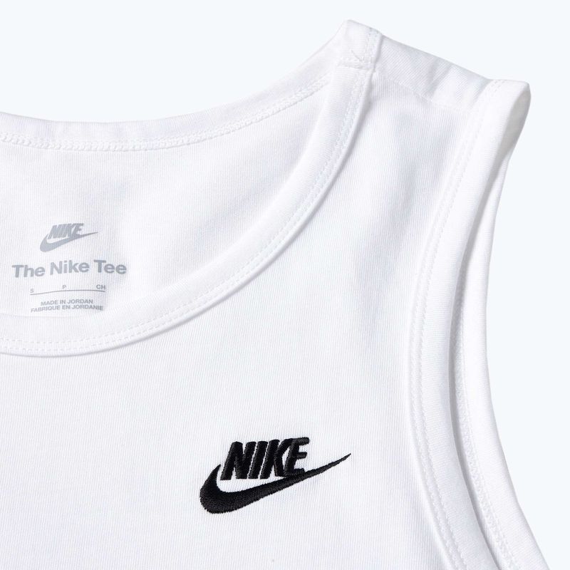 Férfi tank top Nike Sportswear Club TT fehér/fekete 3