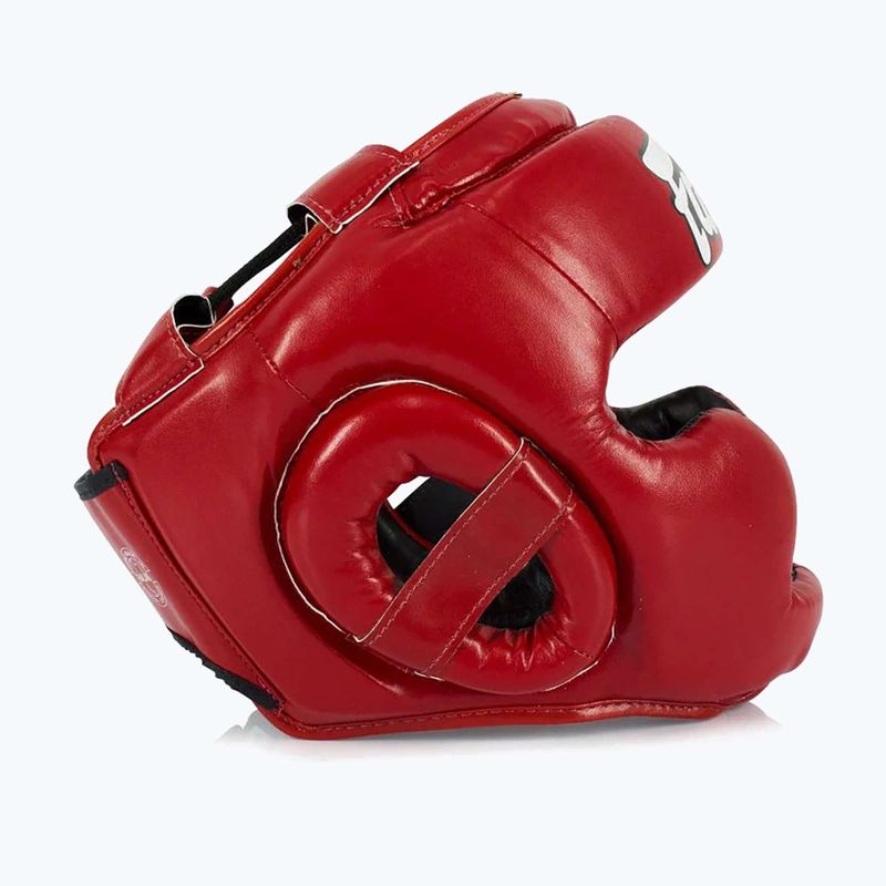 Box fejvédő dziecięcy Fairtex Headguard for Kids red 4