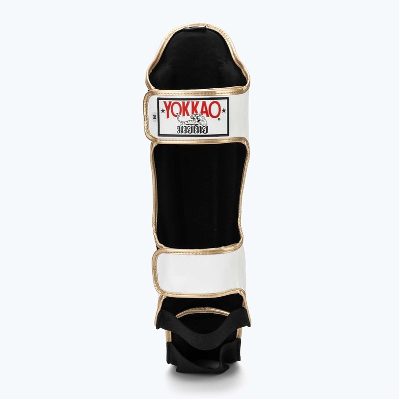 Sípcsont- és lábfejvédők YOKKAO Original absolute white 5
