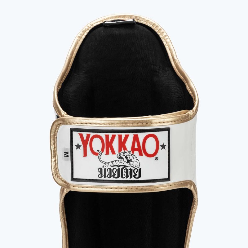 Sípcsont- és lábfejvédők YOKKAO Original absolute white 7