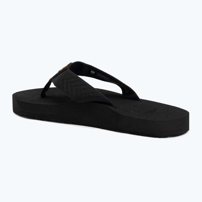 Női papucsok Teva Mush II fronds black 3