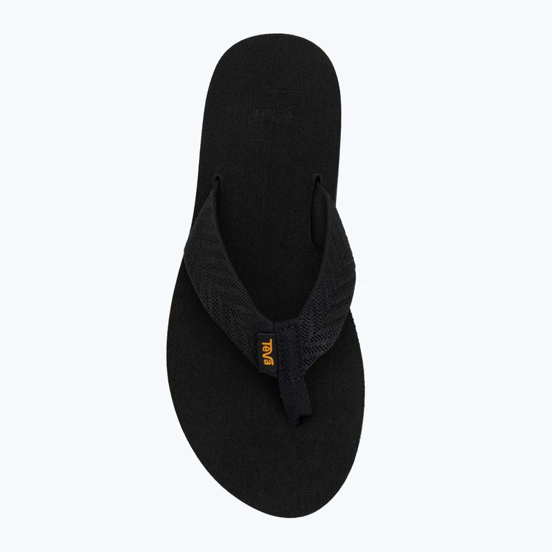 Női papucsok Teva Mush II fronds black 5