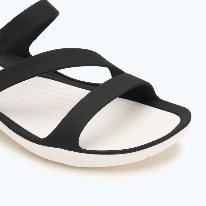 Crocs Swiftwater Sandal W fekete/fekete 203998-060 flip-flopok 7