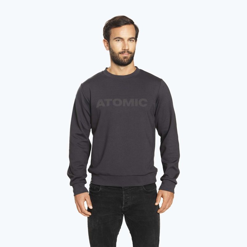 férfi melegítőfelső Atomic Alps Sweater anthracite