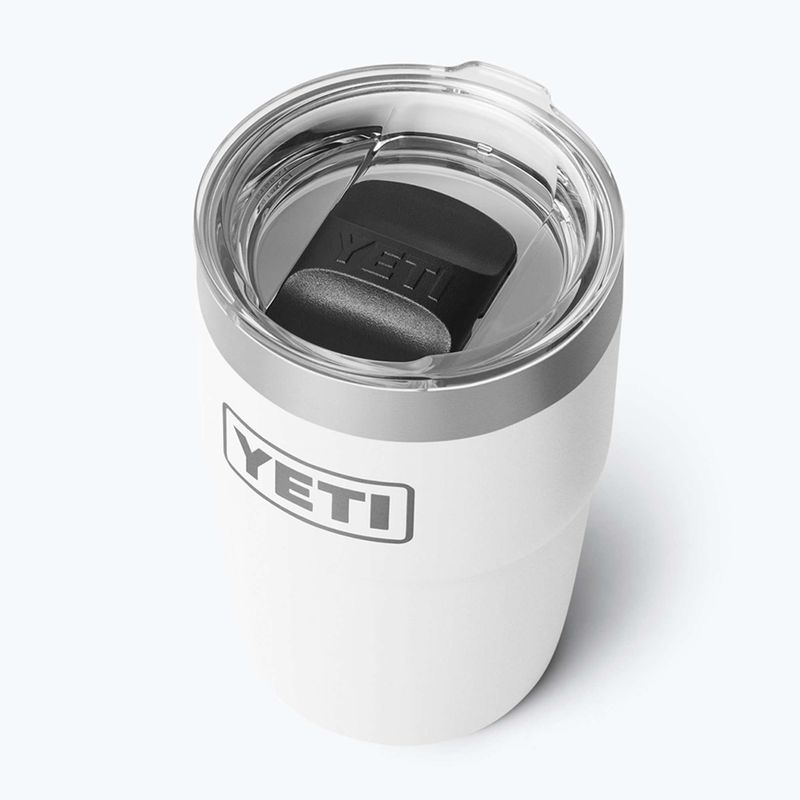 Termosz YETI Rambler Stackable 237 ml white 3