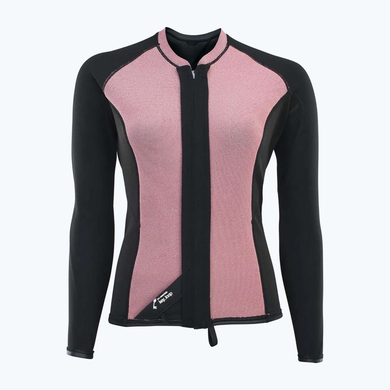 Női neoprén hőszigetelő Neo Zip Top 2/1 Skin fekete 4