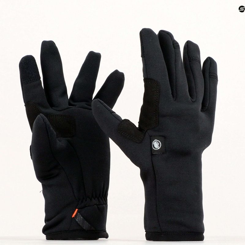 Mammut Fleece Pro trekking kesztyű fekete 8