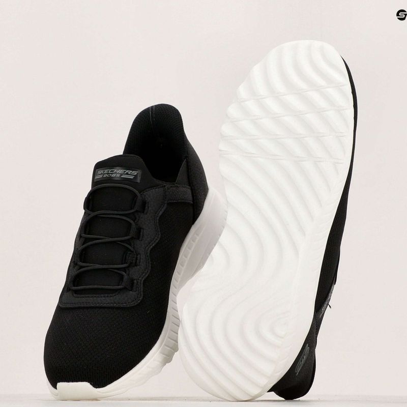 Férfi cipő SKECHERS Slip-ins Bobs Squad Chaos Daily Hype fekete 9