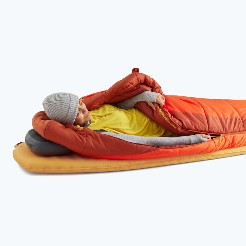 Sea To Summit Pursuit Plus SI SI Regular sárga önfújó szőnyeg 5