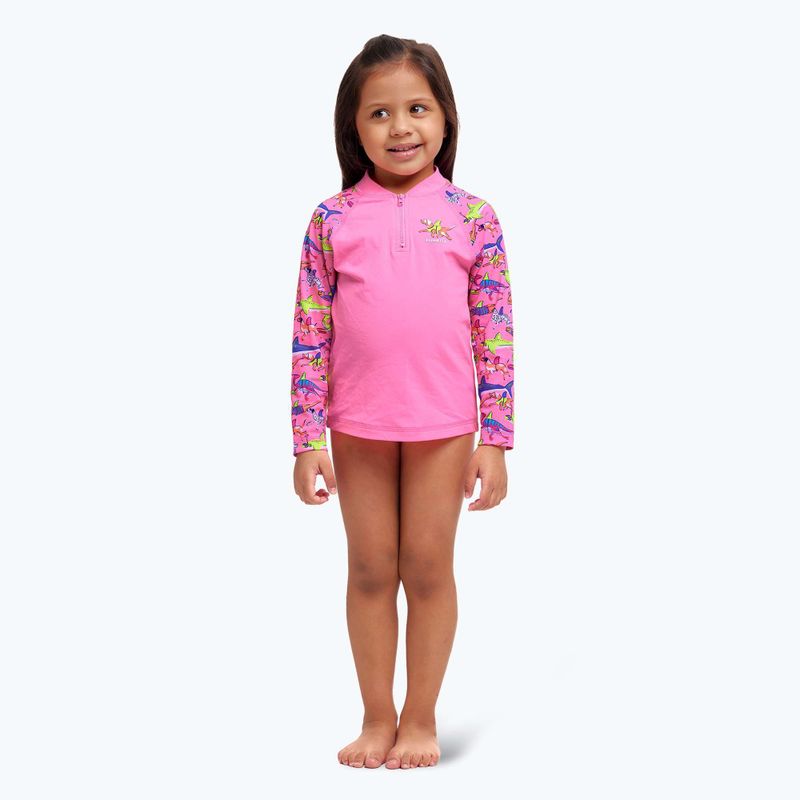 Hosszú ujjú + gyermek úszónadrág Funkita Zippy Rashie & Brief tanuló sávban 7
