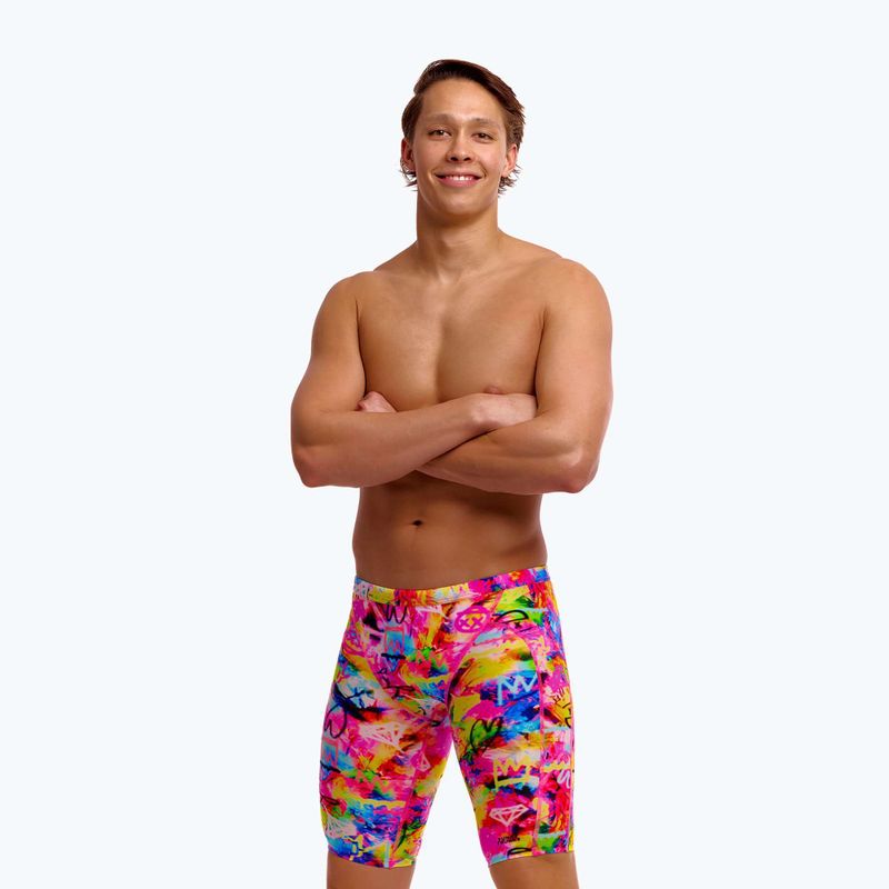 Férfi úszó jammer Funky Trunks Training Jammers tag her 3