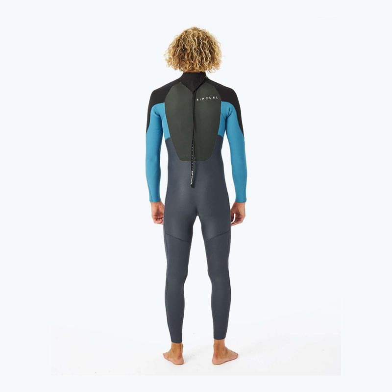 Férfi Rip Curl Omega 5/3 mm GB B/Zip 70 szürkéskék fürdőruha 113MFS 2