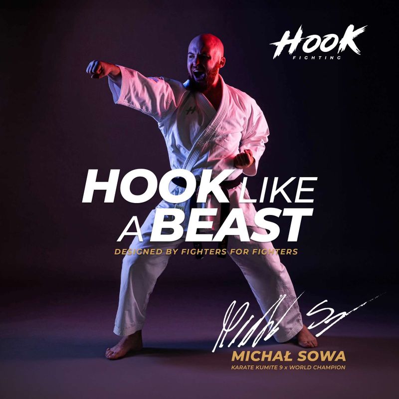 Karate ruha HOOK Karate - Adult fehér 17