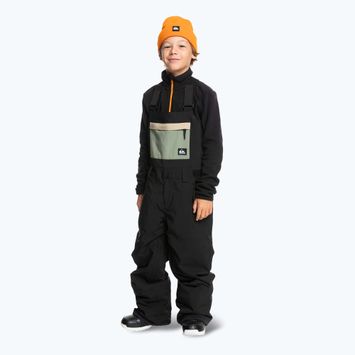 Gyerek snowboard nadrág Quiksilver Mash Up Bib true black